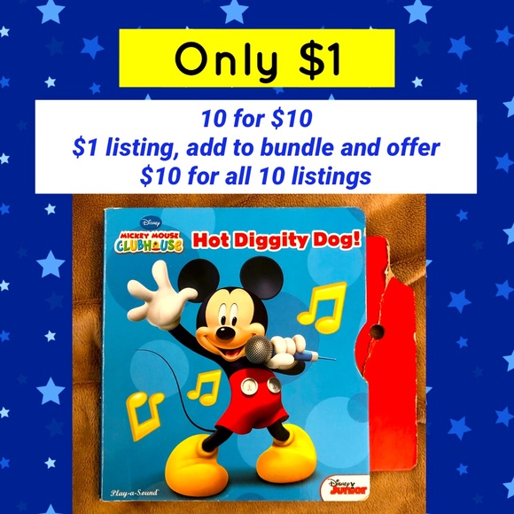 $1 item (10 for $10) Disney’s Mickey Mouse Book